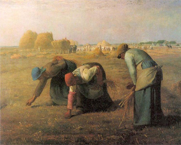 jean-francois millet The Gleaners, oil painting image